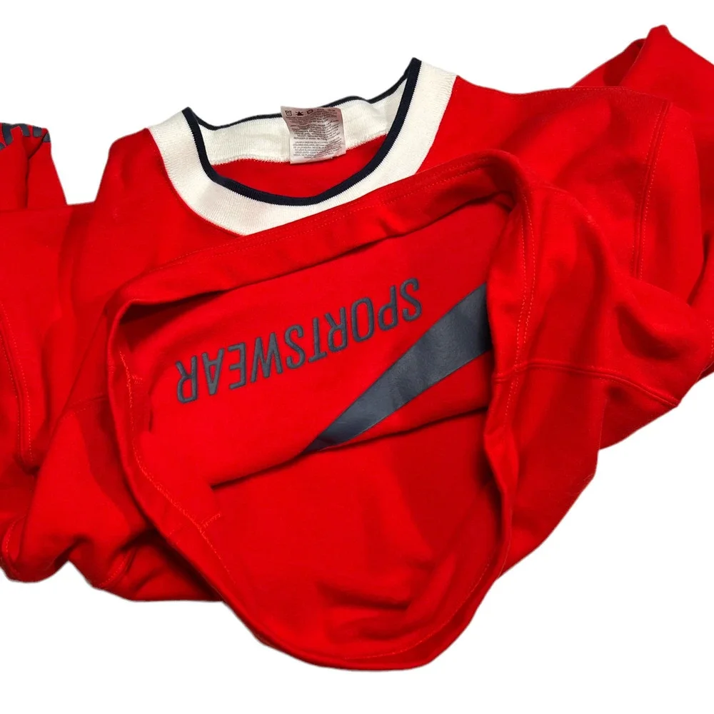 Nike -  SPORTSWEAR Cropped Sweatshirt - Woman Size S - Crew Neck